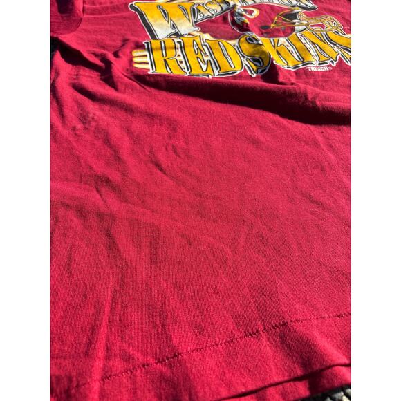 Vintage 90s trench ultra Washington Redskins shirt, large USA made dead stock - Picture 4 of 5